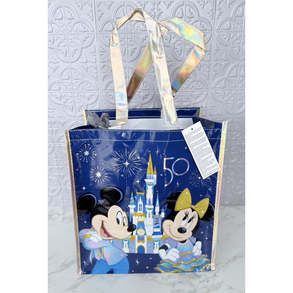 Walt Disney World 50th Anniversary Reusable Tote Bag - Large